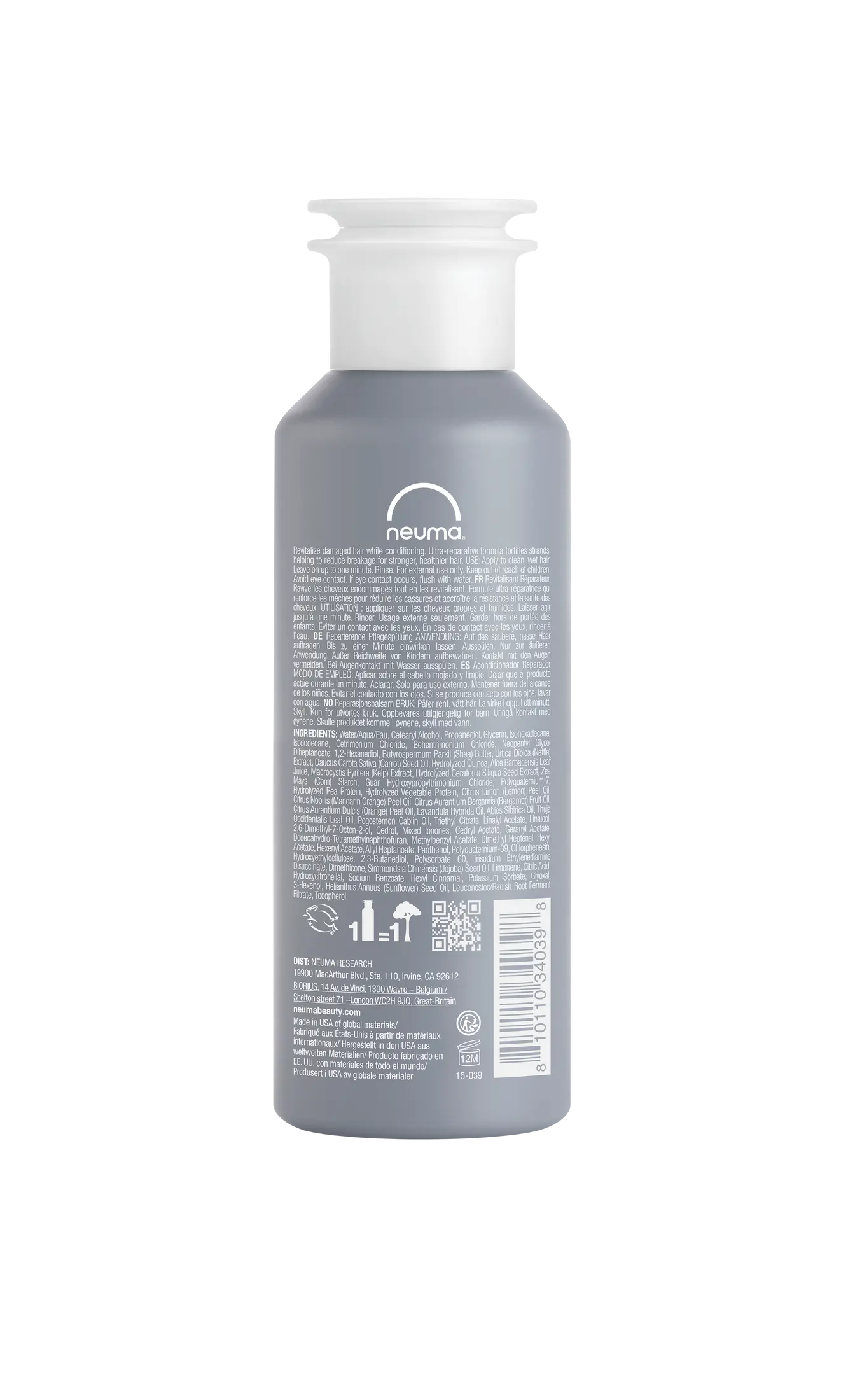 Восстанавливающий кондиционер для волосся NEUMA Neu Repair Conditioner 250 мл NeuRepair_Conditioner_250ml_back