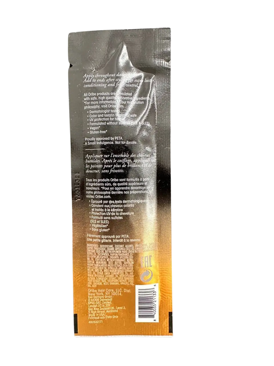 Gold Lust Nourishing Hair Oil packette | Сашет Питательное масло для волос 
