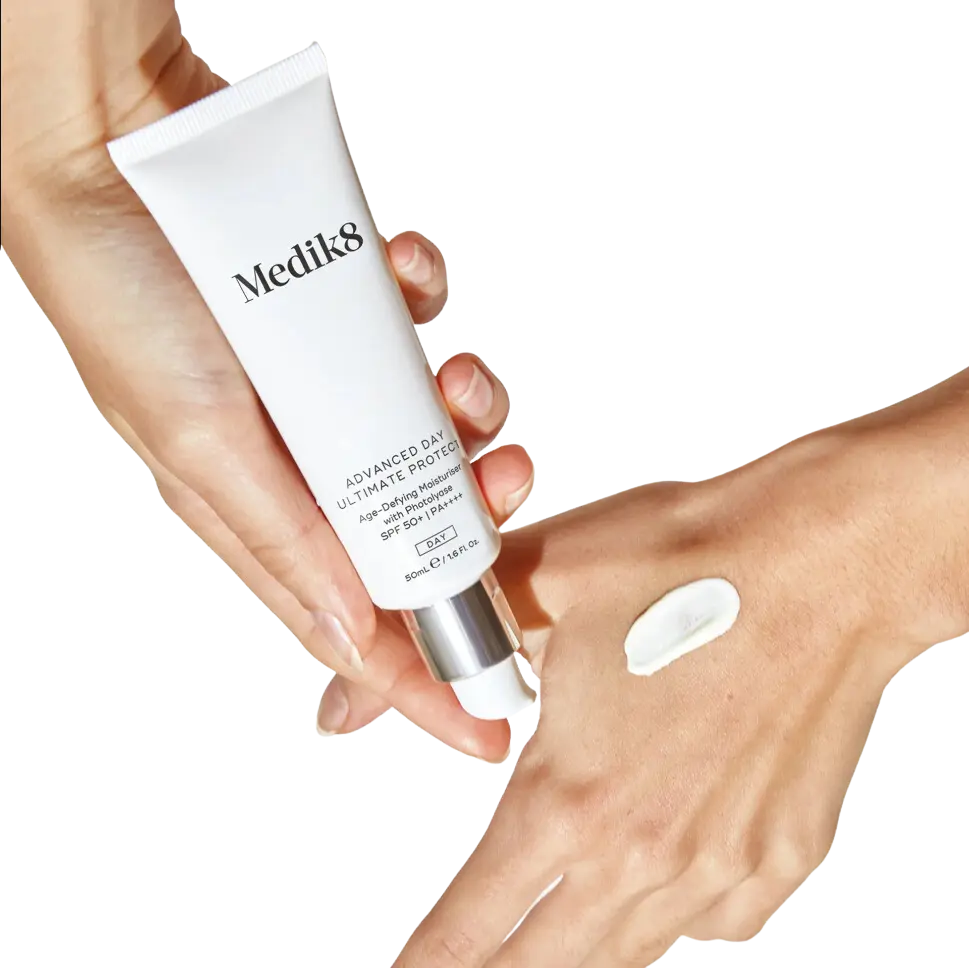 Advanced Day Ultimate Protect АНТИВОЗРАСТНОЙ УВЛАЖНЯЮЩИЙ СОЛНЦЕЗАЩИТНЫЙ КРЕМ SPF50 MEDIK8 Advanced Day Ultimate Protect АНТИВОЗРАСТНОЙ УВЛАЖНЯЮЩИЙ СОЛНЦЕЗАЩИТНЫЙ КРЕМ SPF504