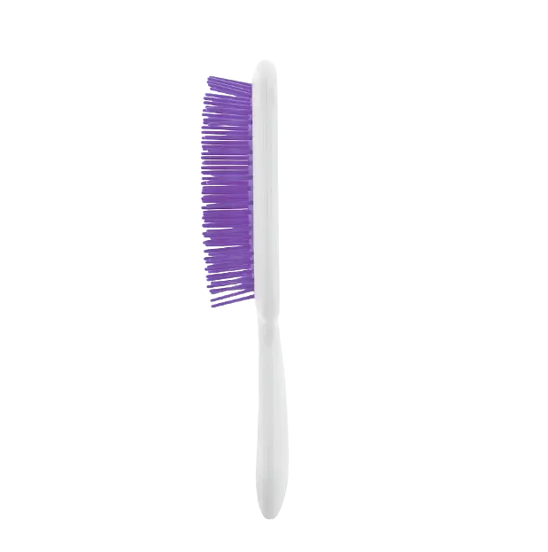 Расческа для волос, белый с фиолетовым Janeke Small Superbrush 7см/17см Расческа для волос, белый с фиолетовым Janeke Small Superbrush 7см17см2