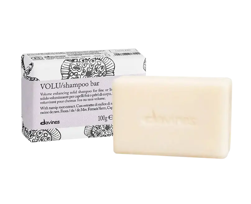 VOLU / shampoo bar Davines твердый шампунь для придания объема тонким и ослабленным волосам VOLU  shampoo bar Davines2