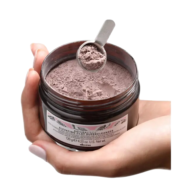 NT ELEVATING ОЧИЩАЮЩАЯ ГЛИНА ДЛЯ КОЖИ ГОЛОВЫ, 120 МЛ Davines New Naturaltech Elevating Clay Super Cleanser3