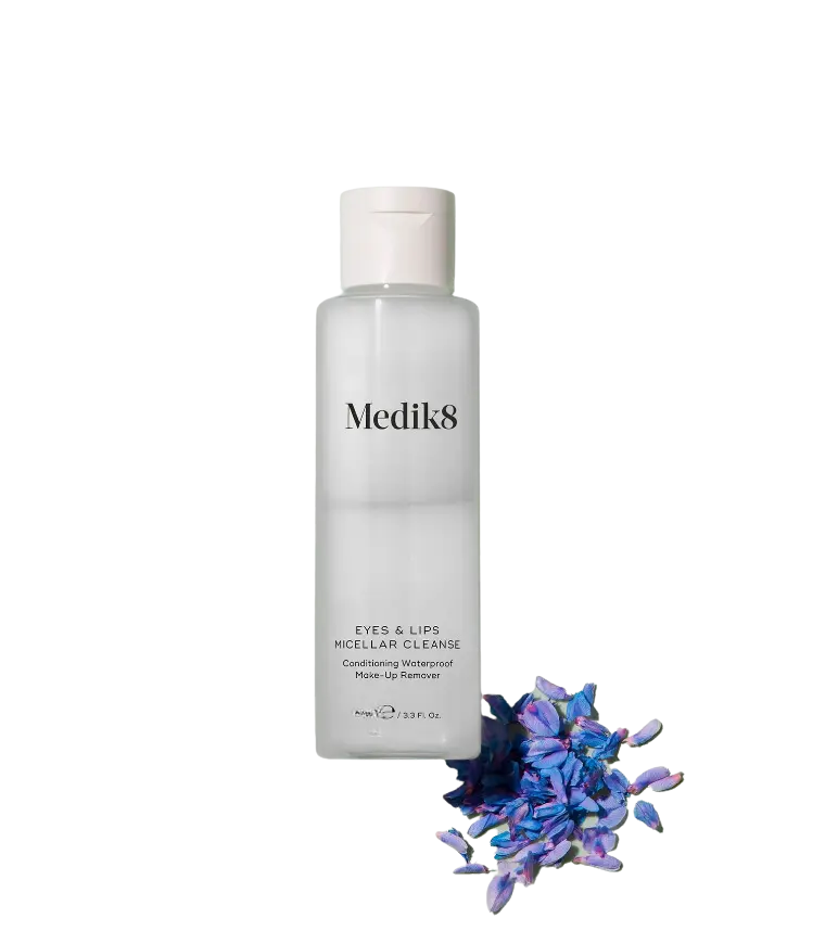 EYES LIPS MICELLAR CLEANSE СРЕДСТВО ДЛЯ СНЯТИЯ МАКИЯЖА С ГЛАЗ И ГУБ  - 100 мл MEDIK8 EYES & LIPS MICELLAR CLEANSE321