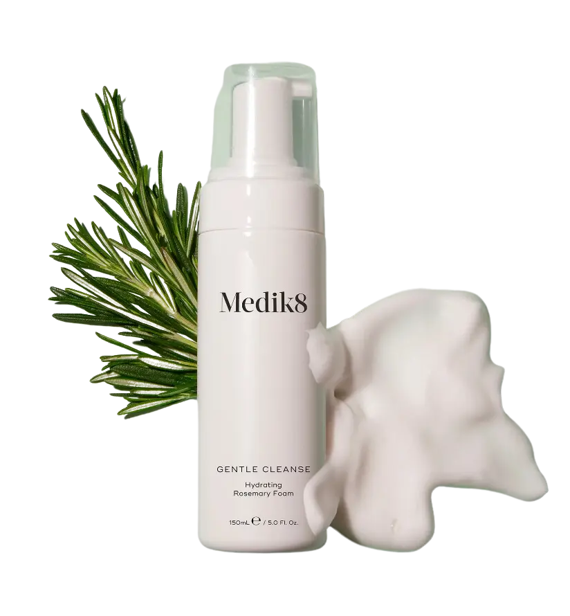 GENTLE CLEANSE ОЧИЩАЮЩАЯ ПЕНКА ДЛЯ ВСЕХ ТИПОВ КОЖИ - 150 мл MEDIK8 ОЧИЩАЮЩАЯ ПЕНКА ДЛЯ ВСЕХ ТИПОВ КОЖИ GENTLE CLEANSE - 40 мл — копия