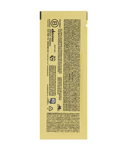 DEDE SHAMPOO ШАМПУНЬ ДЛЯ ДЕЛИКАТНОГО ОЧИЩЕНИЯ, DAVINES - 12 мл SHAMPOO ШАМПУНЬ ДЛЯ ДЕЛИКАТНОГО ОЧИЩЕНИЯ, DAVINES - 12 мл3
