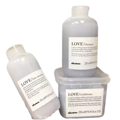 LOVE SMOOTHING SHAMPOO ШАМПУНЬ ДЛЯ РАЗГЛАЖИВАНИЯ ЗАВИТКА, DAVINES - 250 мл Шампунь для розгладжування завитків Davines Love Lovely Smoothing Shampoo 250 мл5