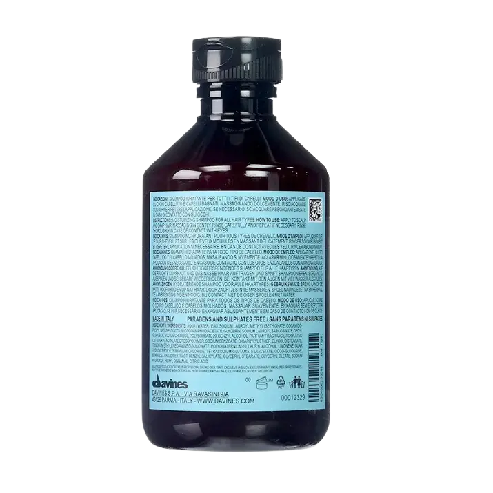 WELL BEING SHAMPOO УВЛАЖНЯЮЩИЙ ШАМПУНЬ ДЛЯ ВСЕХ ТИПОВ ВОЛОС, DAVINES - 250 мл WELL BEING SHAMPOO250 2