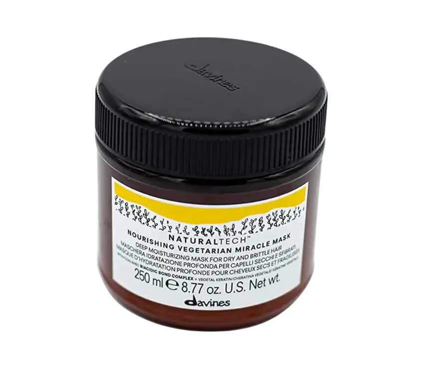 NOURISHING VEGETARIAN MIRACLE MASK ИНТЕНСИВНО ПИТАЮЩАЯ МАСКА “ВЕГЕТАРИАНСКОЕ ЧУДО”, DAVINES - 250 мл NOURISHING VEGETARIAN MIRACLE MASK250 2