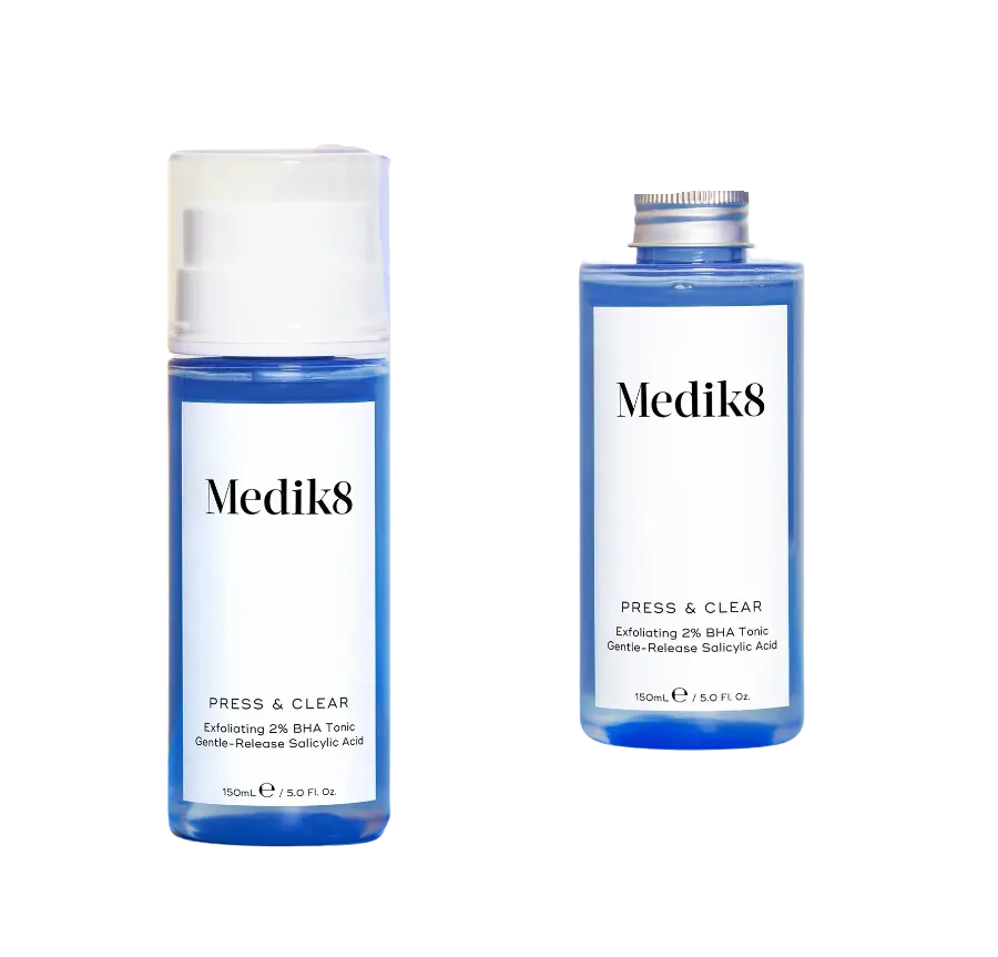 PRESS & CLEAR EXFOLIATING 2% BHA TONIC ТОНИК ИЗ BHA ДЛЯ ПРОБЛЕМНОЙ КОЖИ- 150 мл MEDIK8 PRESS & CLEAR EXFOLIATING 2% BHA TONIC ТОНИК ИЗ BHA ДЛЯ ПРОБЛЕМНОЙ КОЖИ- 150 мл2
