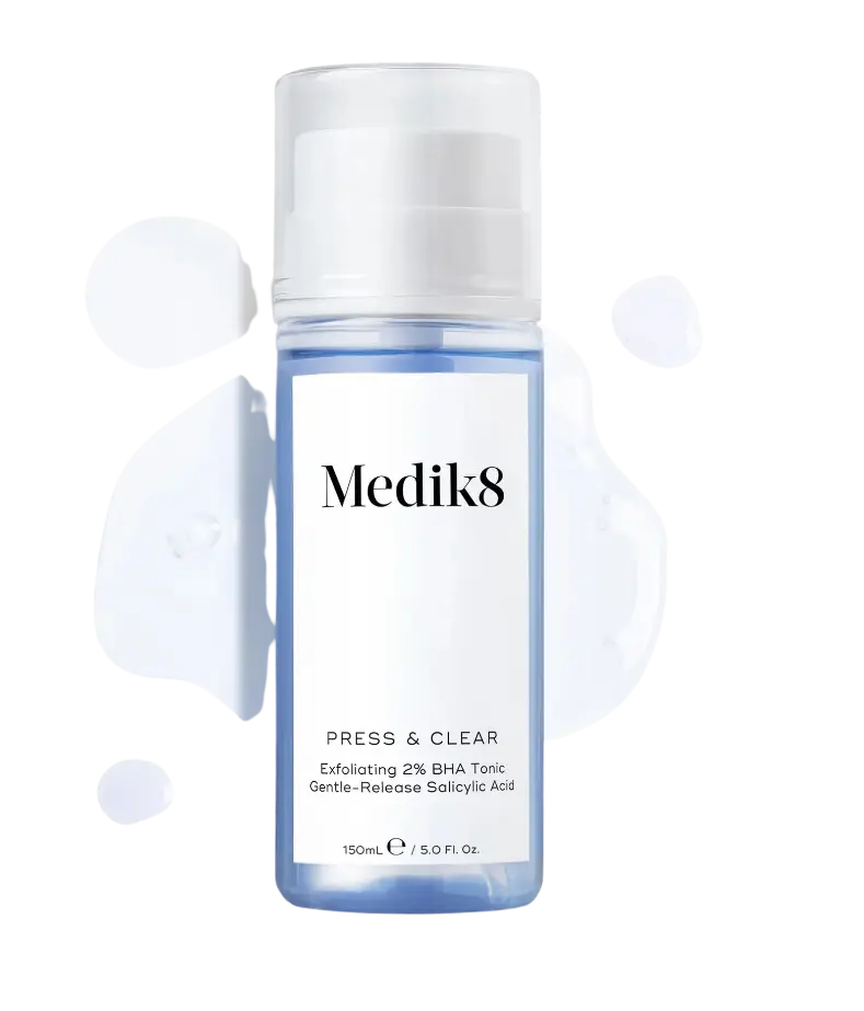 PRESS & CLEAR EXFOLIATING 2% BHA TONIC ТОНИК ИЗ BHA ДЛЯ ПРОБЛЕМНОЙ КОЖИ- 150 мл MEDIK8 PRESS & CLEAR EXFOLIATING 2% BHA TONIC ТОНИК ИЗ BHA ДЛЯ ПРОБЛЕМНОЙ КОЖИ- 150 мл4