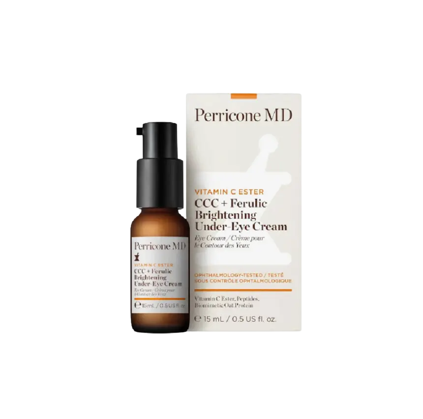 Vitamin C Ester CCC + Ferulic Brightening Under-Eye Cream Осветительный крем под глаза с тремя формами вит.С и феруловой кислотой - 15 мл Vitamin C Ester CCC Ferulic Brightening Under-Eye Cream – осветительный крем под глаза с тремя формами вит.С и феруловой кислотой - 15 мл2