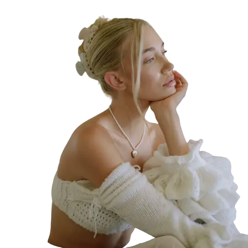 SWEETHEART CLIP IN PINK ANGEL FOOD - КРАБИК ДЛЯ ВОЛОС 