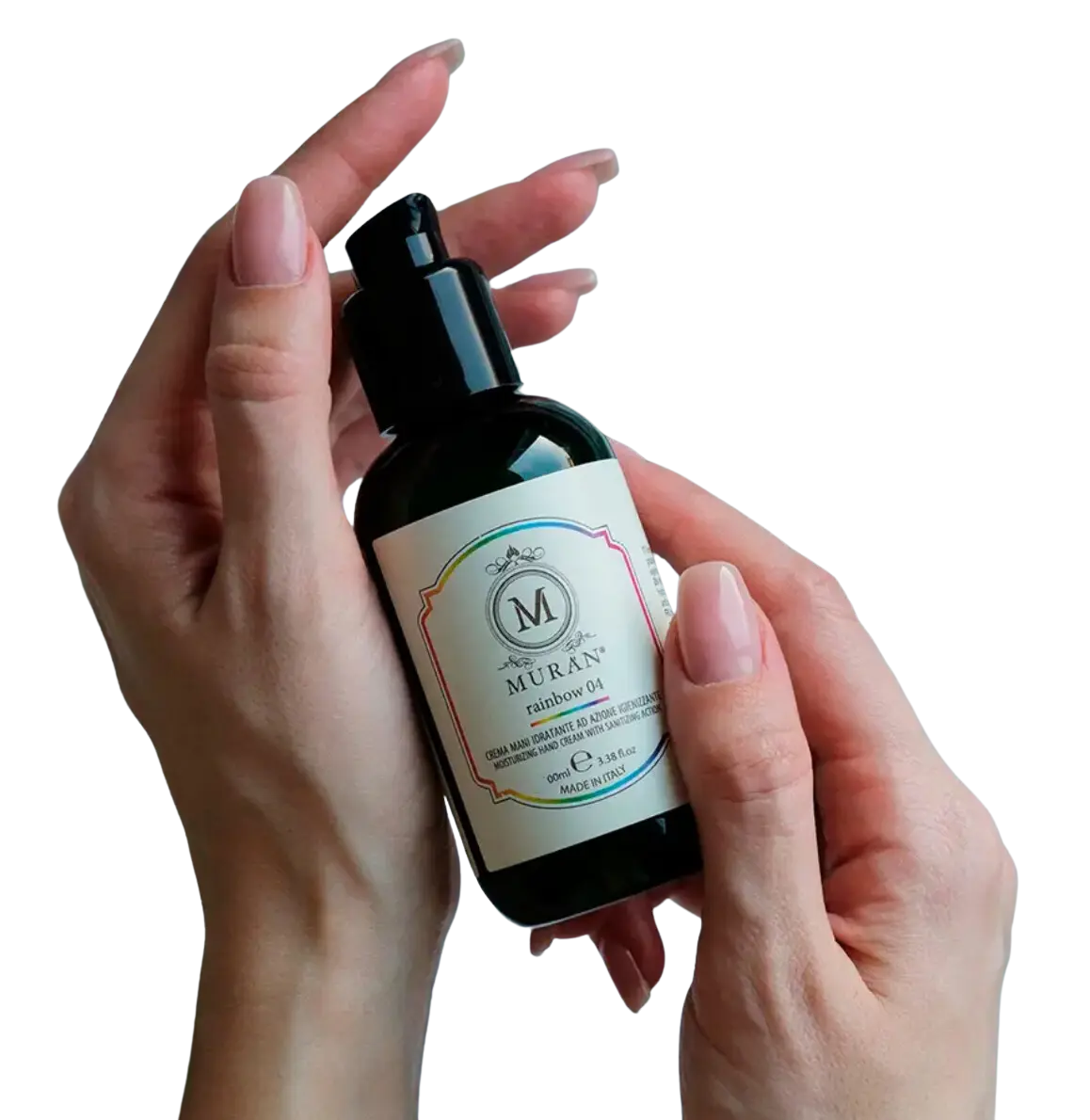 Увлажняющий крем для рук Muran Rainbow 04 Moisturizing Hand Cream With Sanitizing Action 100 мл 11175058-2447-4aec-ae27-6bf4b44ec1fb