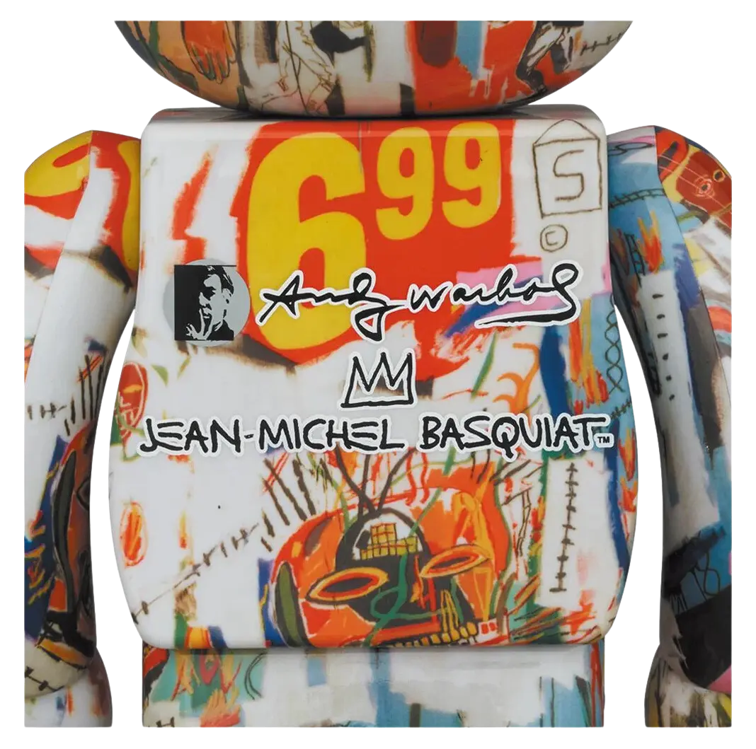 BE@RBRICK Andy Warhol × JEAN-MICHEL BASQUIAT #4 400％ BE@RBRICK Andy Warhol × JEAN-MICHEL BASQUIAT #4 400％1