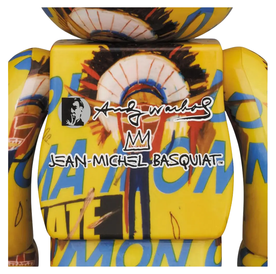 BE@RBRICK Andy Warhol × JEAN-MICHEL BASQUIAT #3 100％ & 400％ BE@RBRICK Andy Warhol × JEAN-MICHEL BASQUIAT #3 100％ & 400％1