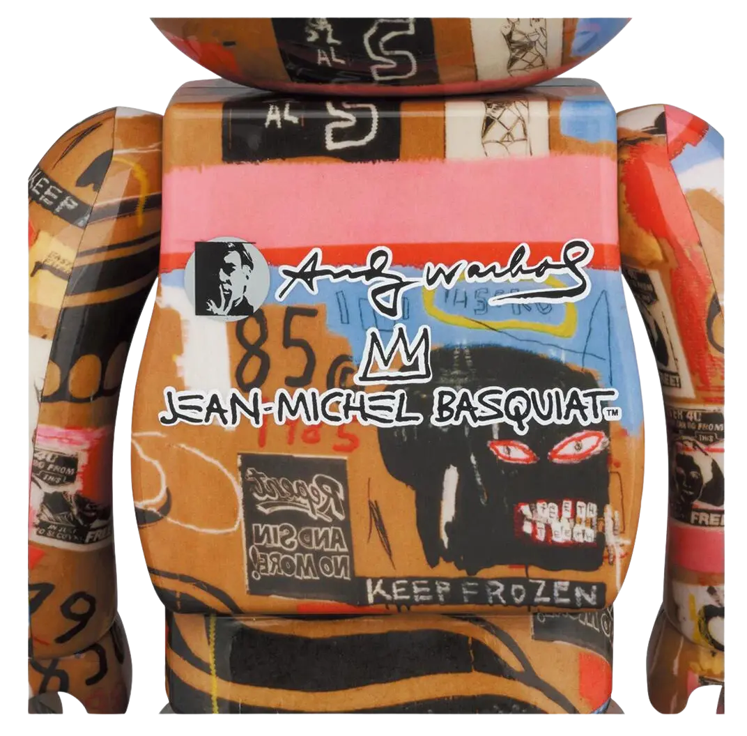 BE@RBRICK Andy Warhol × JEAN-MICHEL BASQUIAT #2 100％ & 400％ BE@RBRICK Andy Warhol × JEAN-MICHEL BASQUIAT #2 100％ & 400％1