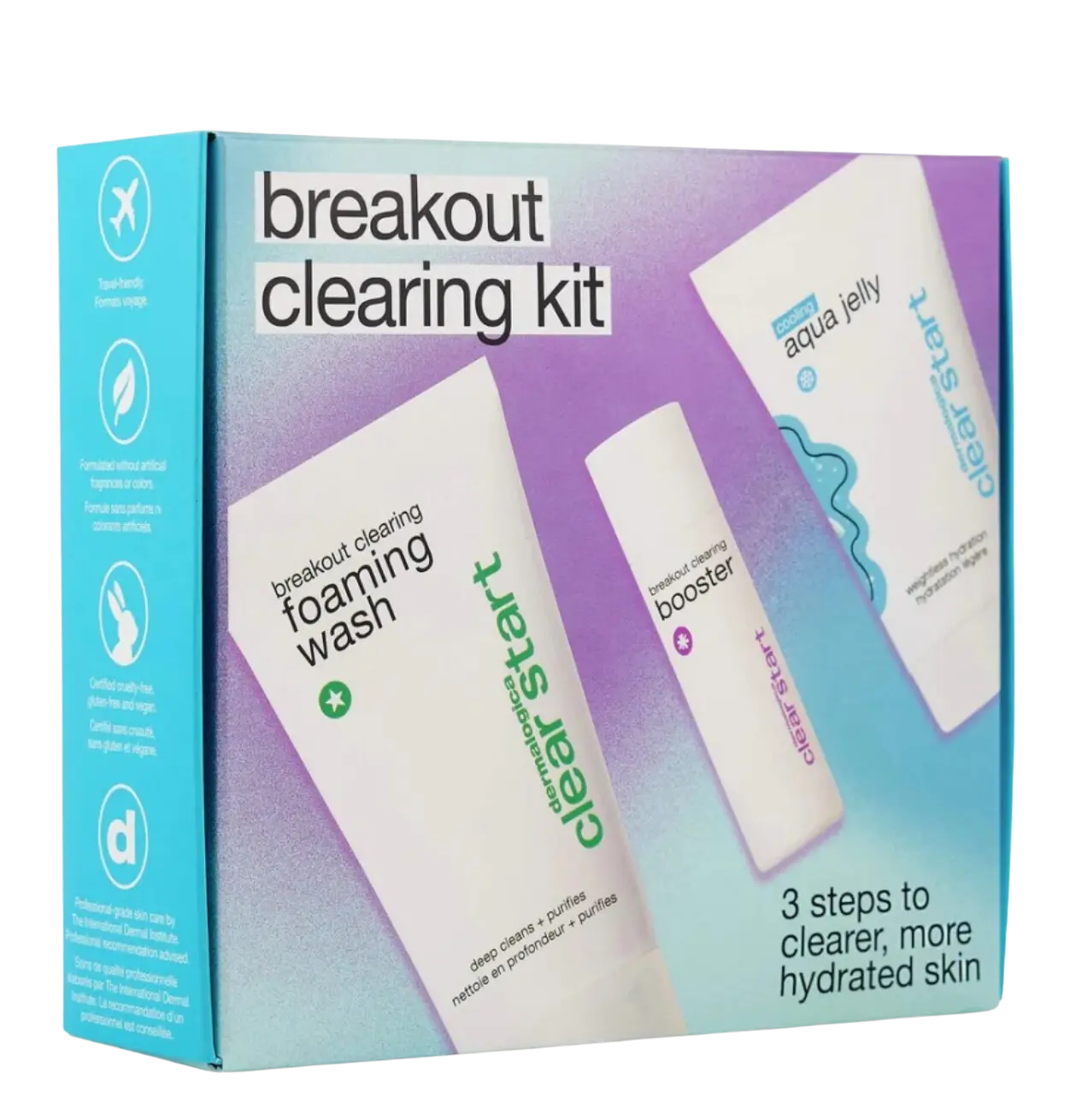 Clear Start Breakout Clearing Kit - Лечебный набор Очищение и уход за проблемной кожей b9277611-e35e-41fe-bbfc-a73c6734e647
